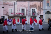 La processione in onore di Sant'Antonio Abate a Nòvoli (LE)