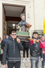 Genzano di Lucania (PZ) il 17 gennaio si celebrano insieme due ricorrenze: la festa di Sant'Antonio Abate con la benedizione degli animali domestici, e la festa del ringraziamento organizza dalla Coldiretti dal 1951.