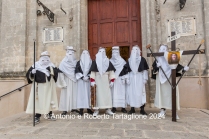 Montescaglioso (MT) la Confraternita della Morte o del Purgatorio davanti la Chiesa di San Rocco